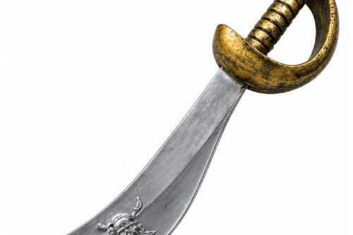 Espada pirata calavera